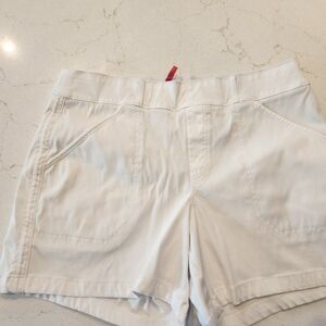 Spanx 6" Stretch Twill Shorts - Size 1X